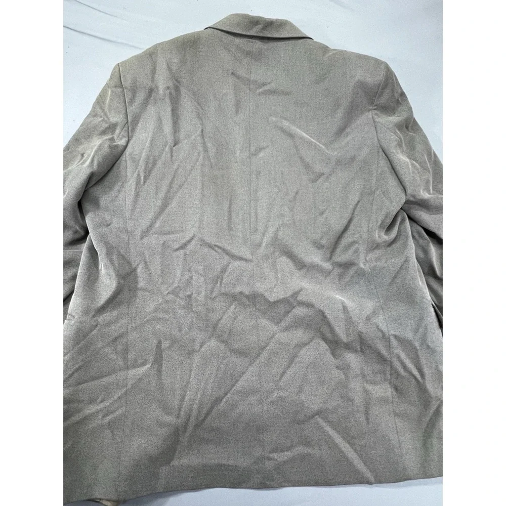 Milano‎ Uomo Stretch Blazer Jacket Size 42S Light Gray